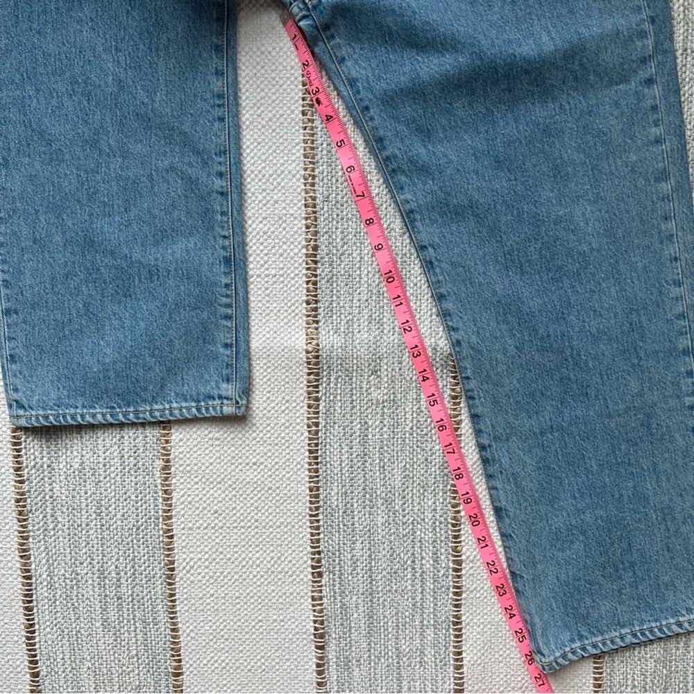 SLVRLAKE London High Rise Straight in Fool For Love Jeans Women’s Size 32 - Picture 3 of 11